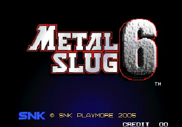 Metal Slug 6 (Metal Slug 3 bootleg) screen shot title